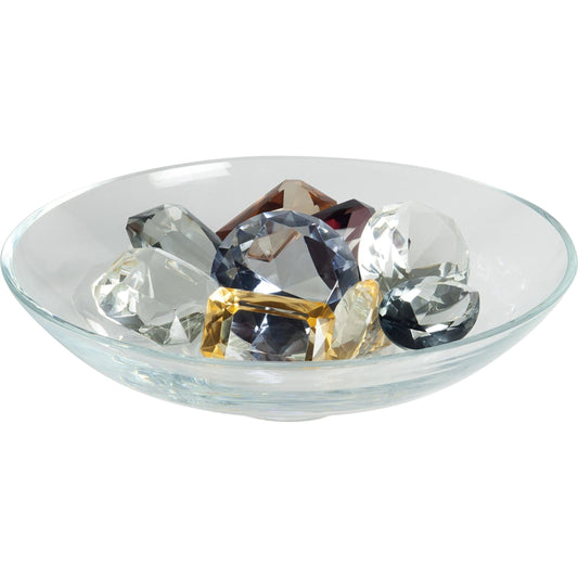 Bowl Oxford Jewels by Global Views. Made from glass in a modern style.