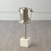 Margot Champagne Bucket by Global Views. Made from brass, stainless steel in a transitional style.