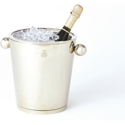 Margot Champagne Bucket by Global Views. Made from brass, stainless steel in a transitional style.
