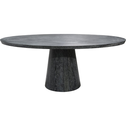 Jefferson Oval Dining Table by Worlds Away. Made from unique in a eclectic & global style.