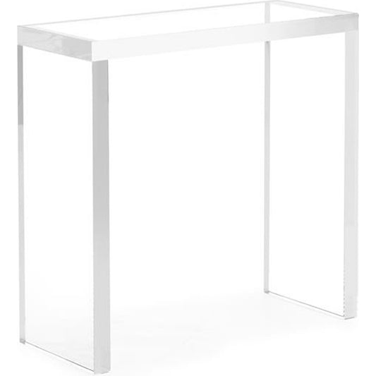 Crystal Side Table by John-Richard in natural. Made from crystal in a modern style.