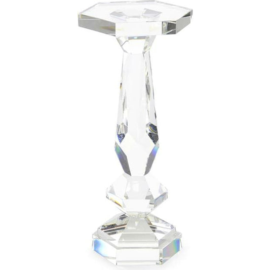 Cut Crystal Martini Table by John-Richard in natural. Made from crystal in a modern style.