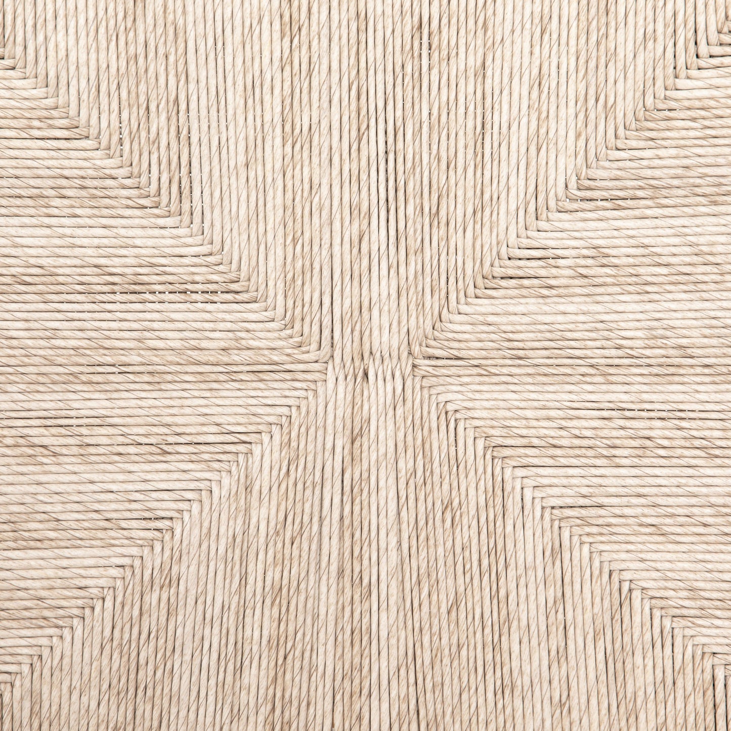 067 SR-809945 | Closeup | Muestra Bar Stool by Four Hands in vintage white, natural teak. Made from solid teak, 100% polyethylene in a coastal style.