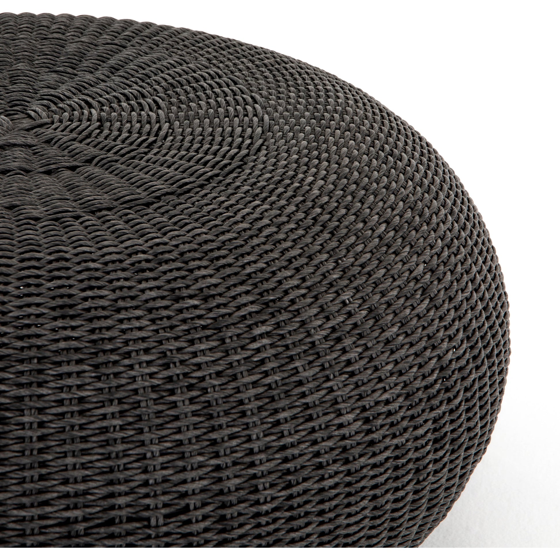 Phoenix Outdoor Coffee Table by Four Hands in vintage white. Made from 100% polyethylene, aluminum in a cottage & farmhouse style.