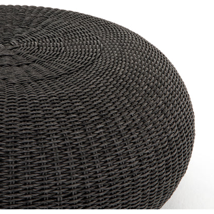 Phoenix Outdoor Coffee Table by Four Hands in vintage white. Made from 100% polyethylene, aluminum in a cottage & farmhouse style.