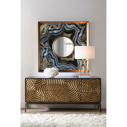 Selenite Satin Spar Bowl by John-Richard in clear. Made from crystal in a unique style.