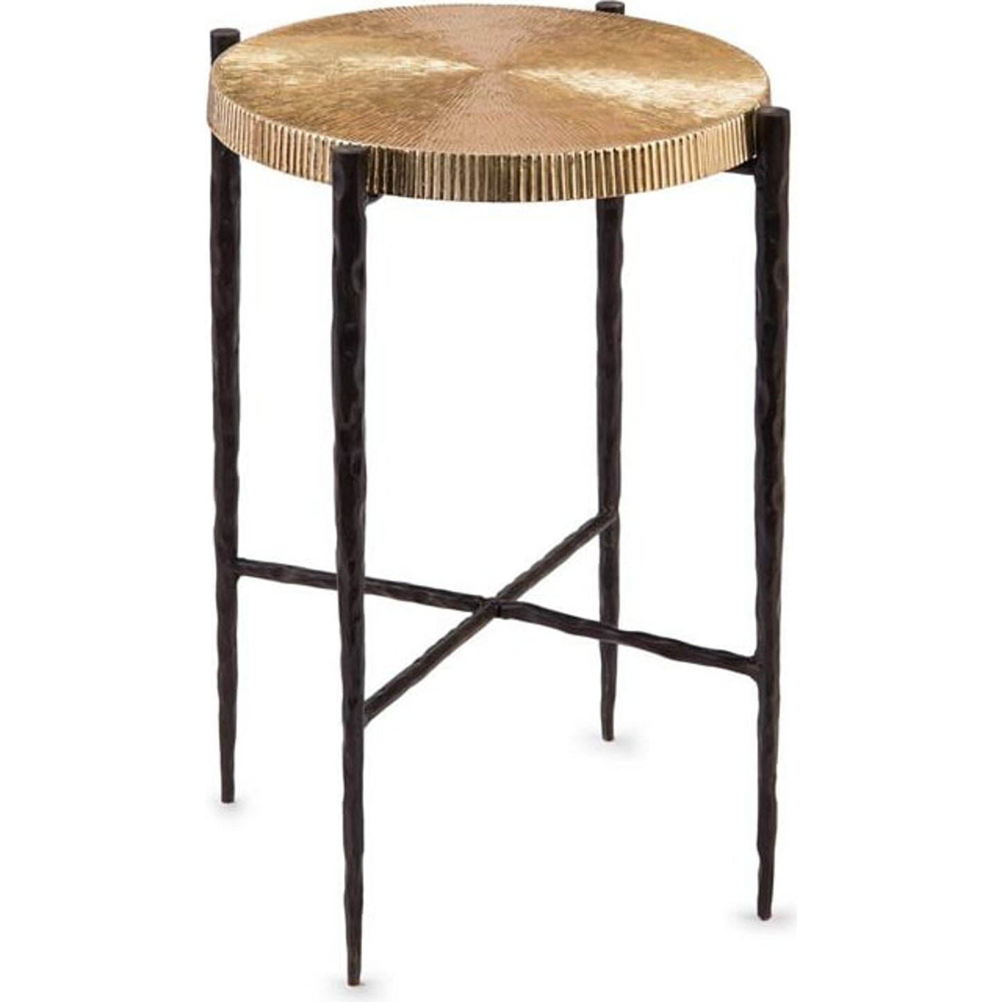 001 SR-863039 | Primary Silo | Black Oxidized and Gold Accent Table by John-Richard in black, gold. Made from unique in a eclectic & global style.