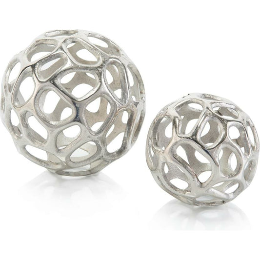 Silver Balls with Holes by John-Richard in silver. Made from unique in a modern style.