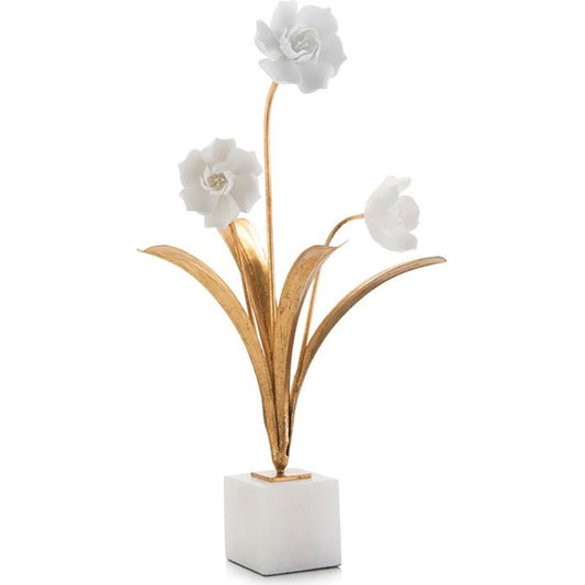 Porcelain Bulbs by John-Richard in alabaster, white. Made from unique in a transitional style.
