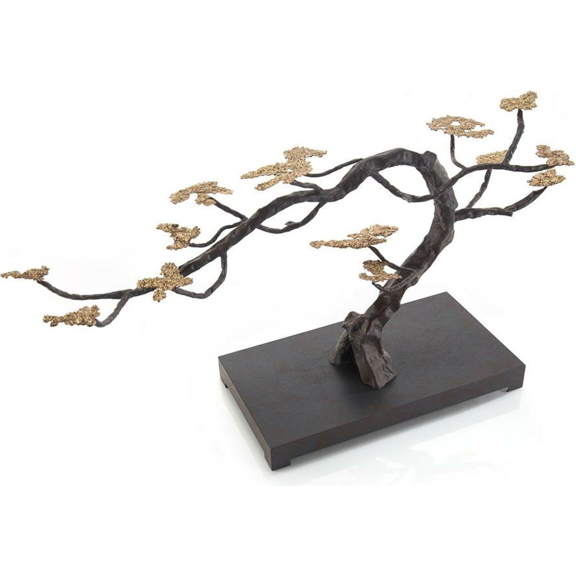 Windswept Sculpture in Antique Brass by John-Richard in brass. Made from brass in a eclectic & global style.
