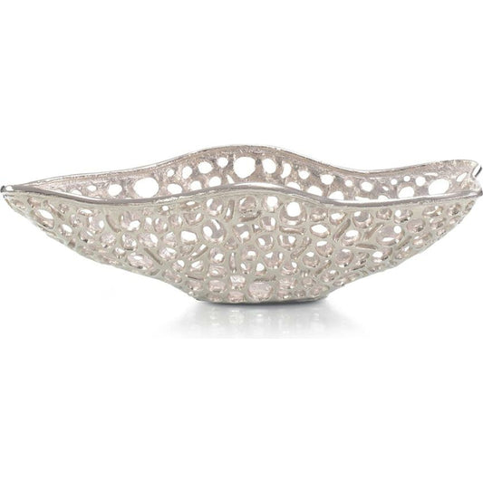 Free Form Bowl II by John-Richard in nickel. Made from nickel in a coastal style.