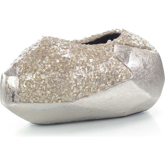 Irregular Outcroppings Bowl by John-Richard in natural. Made from glass in a modern style.