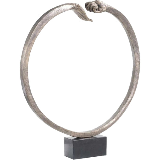 Eternity Hands by John-Richard in black, silver. Made from unique in a modern style.