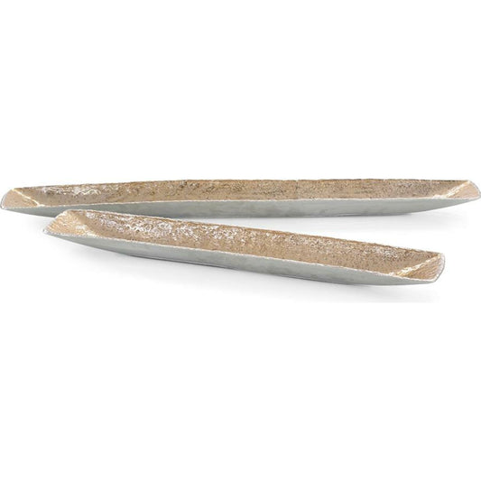 Moon Rock Trays by John-Richard in gold, silver. Made from unique in a eclectic & global style.