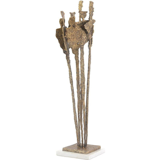 The Conversation by John-Richard in brass. Made from brass in a eclectic & global style.