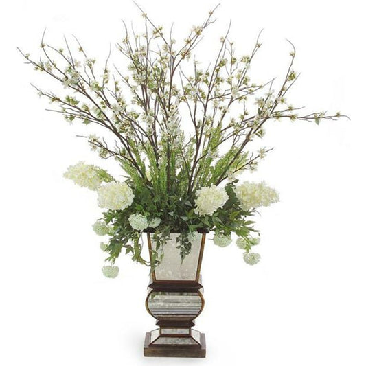 Mirrored Elegance by John-Richard in natural. Made from unique in a traditional style.