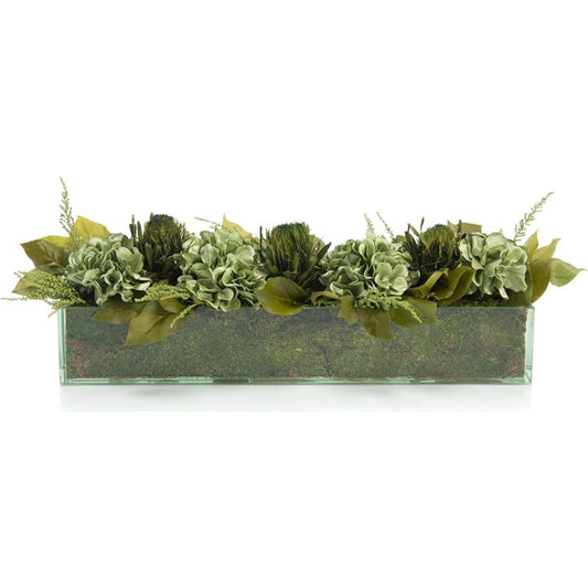 Clear Emeralds by John-Richard in clear. Made from glass in a cottage & farmhouse style.