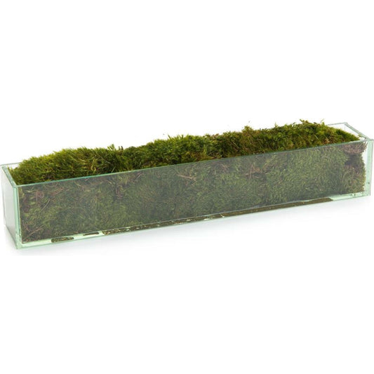 Moss Mound by John-Richard in green. Made from glass in a modern style.