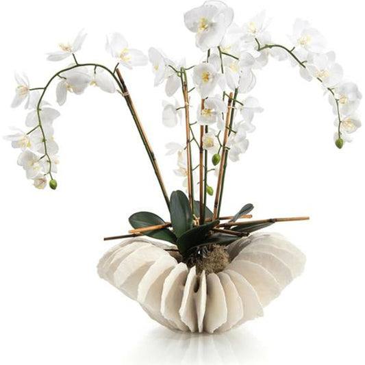 Sea Coral Orchids by John-Richard in white. Made from unique in a eclectic & global style.