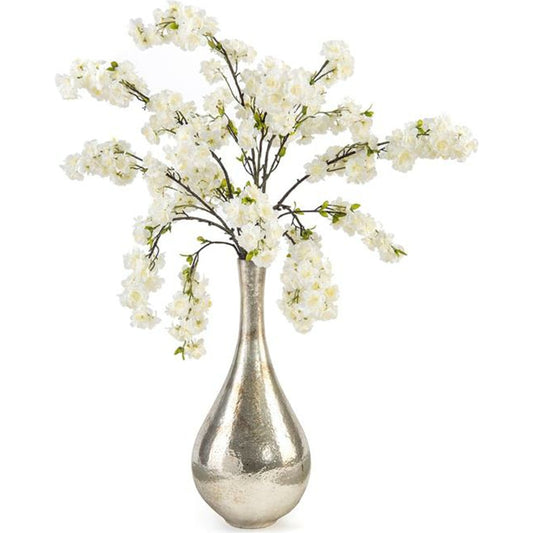 Silver Teardrops by John-Richard in silver, white. Made from unique in a modern style.