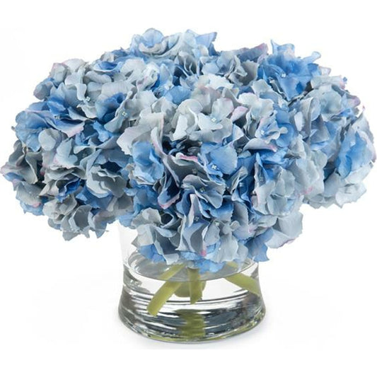 Soft Pastel by John-Richard in blue. Made from glass in a cottage & farmhouse style.