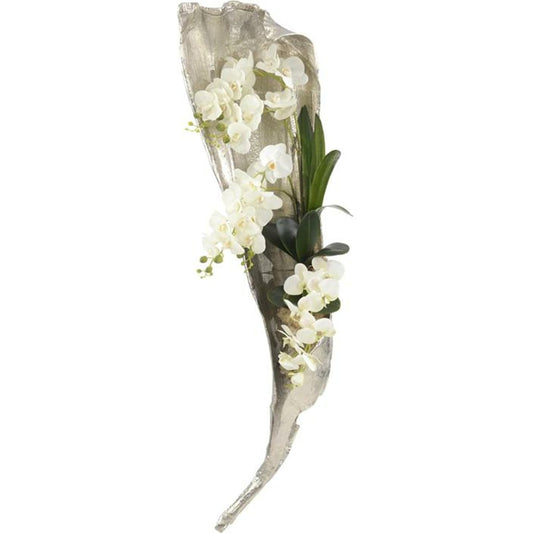Falling Orchids by John-Richard in white. Made from unique in a modern style.