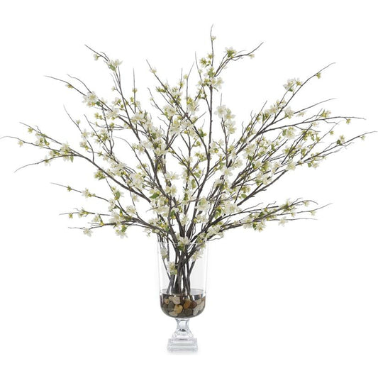 Bursting with Blooms by John-Richard in white. Made from unique in a cottage & farmhouse style.