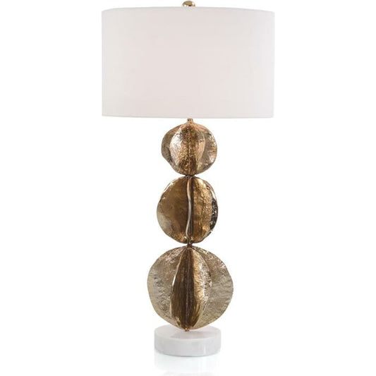 Flowing Wave Spheres Table Lamp by John-Richard. Made from unique in a modern style.