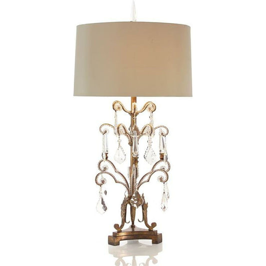 French Girandole Lamp by John-Richard. Made from unique in a traditional style.