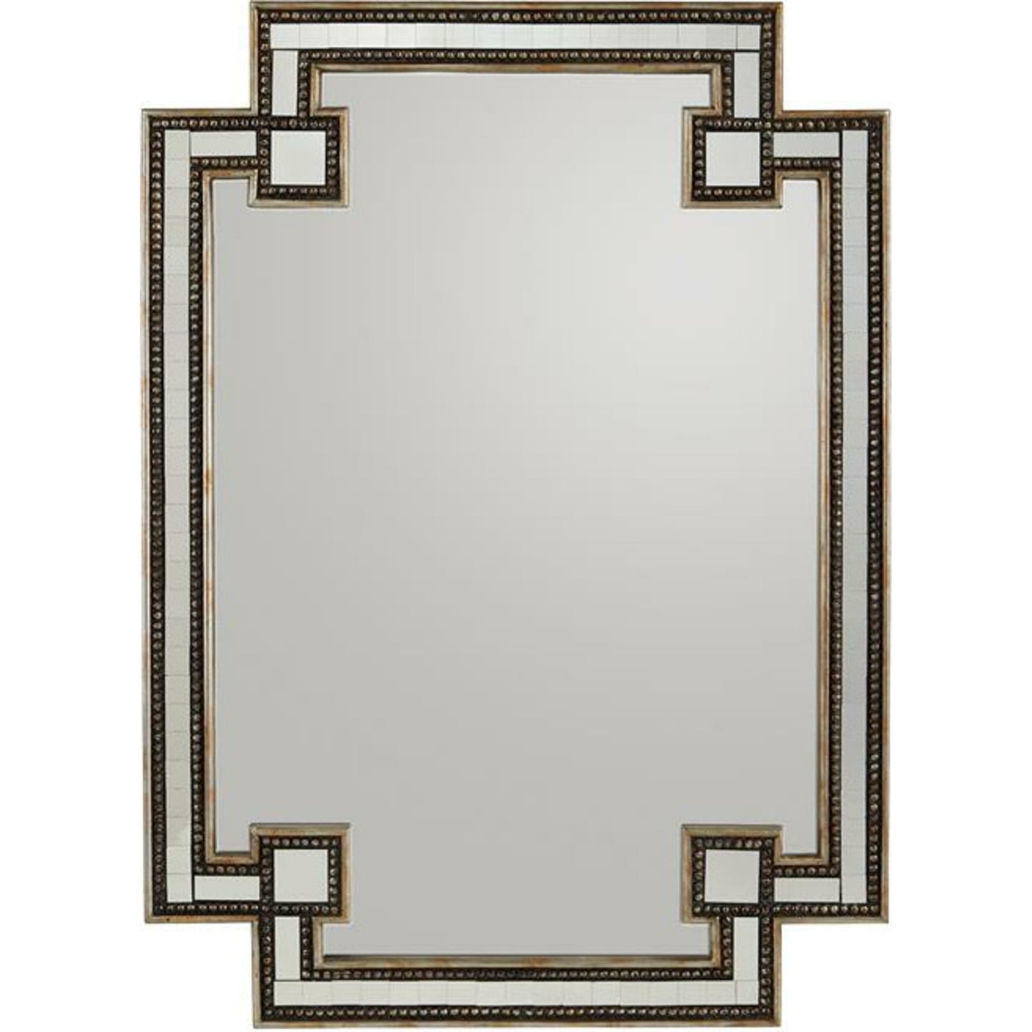 000 SR-865045 | Primary Silo | Omega Mirror by John-Richard in clear. Made from unique in a traditional style.