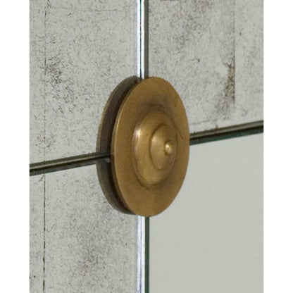 Elliot Mirror by John-Richard in natural. Made from unique in a transitional style.
