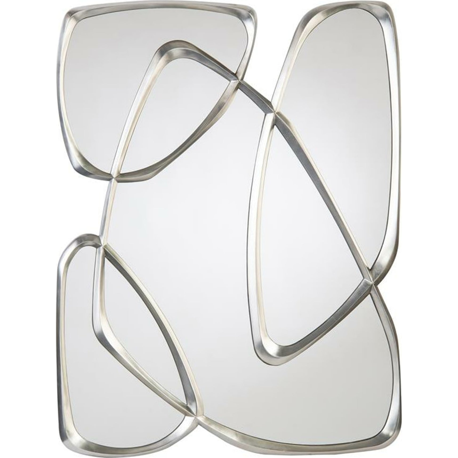 Zeta Mirror by John-Richard. Made from bronze in a modern style.