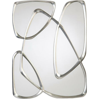 Zeta Mirror by John-Richard. Made from bronze in a modern style.
