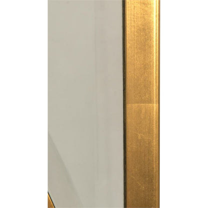 Euclid's Mirror by John-Richard in gold. Made from unique in a transitional style.