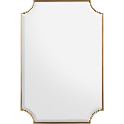 Priora Mirror by John-Richard in clear, gold. Made from unique in a transitional style.