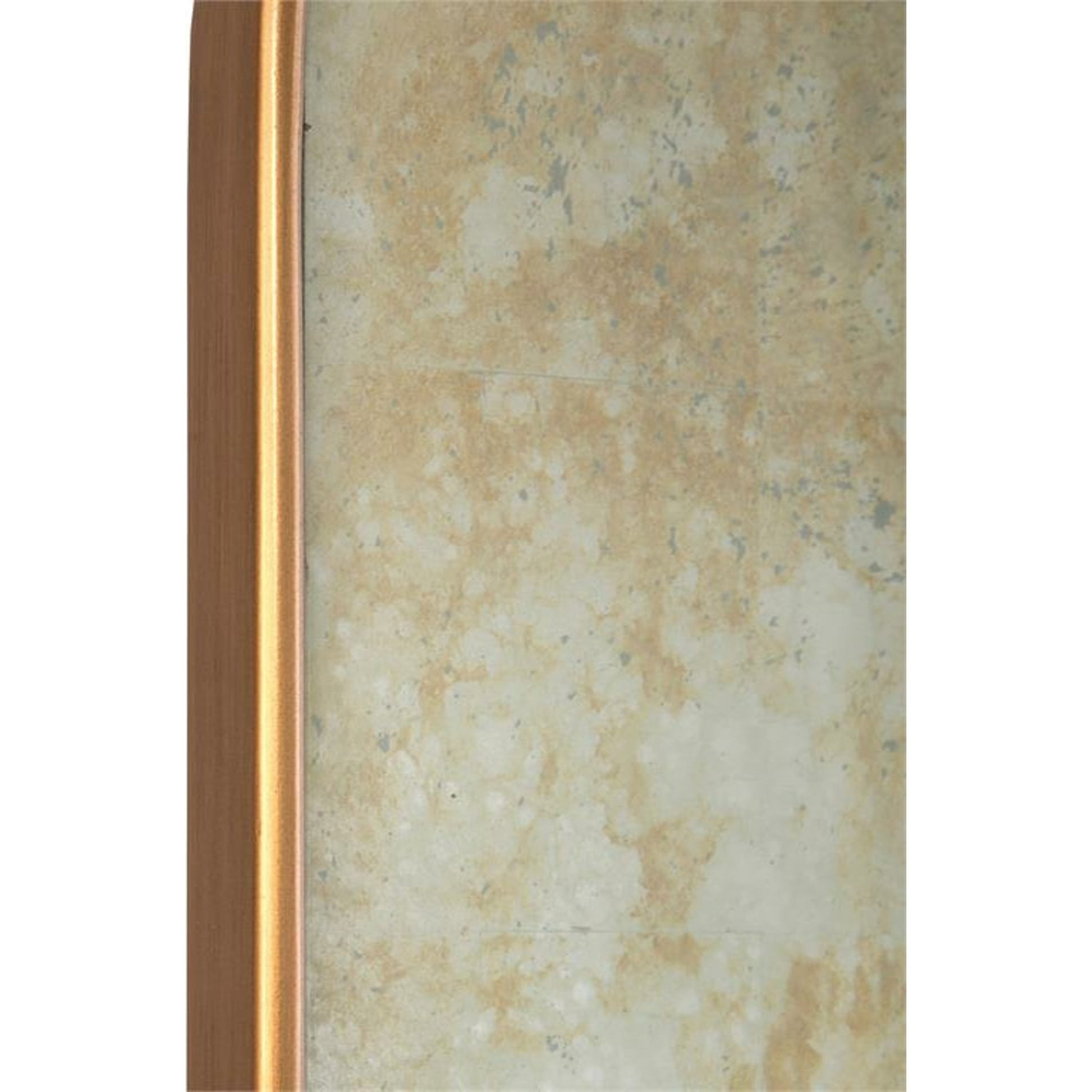 Pastelle Mirror by John-Richard in cream, gold, gray, white and aztec gold, pastelle eglomise. Made from acacia, mdf, glass, french cleat in a transitional style.