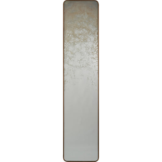 Pastelle Wall Panel by John-Richard in cream, gold, gray, white and aztec gold, pastelle eglomise. Made from acacia, mdf, glass, steel hangers in a transitional style.