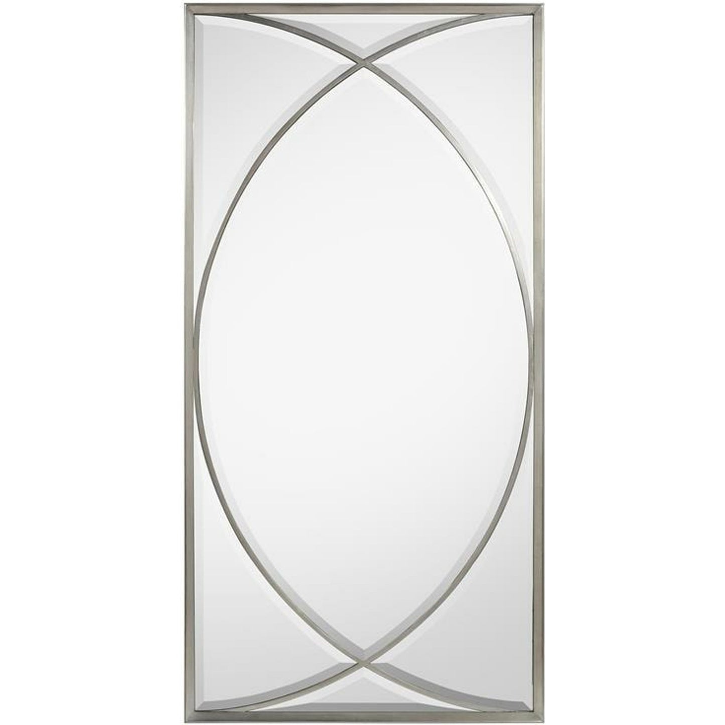 001 SR-865886 | Additional Silo | Symmetry Mirror by John-Richard in pewter, silver. Made from unique in a transitional style.