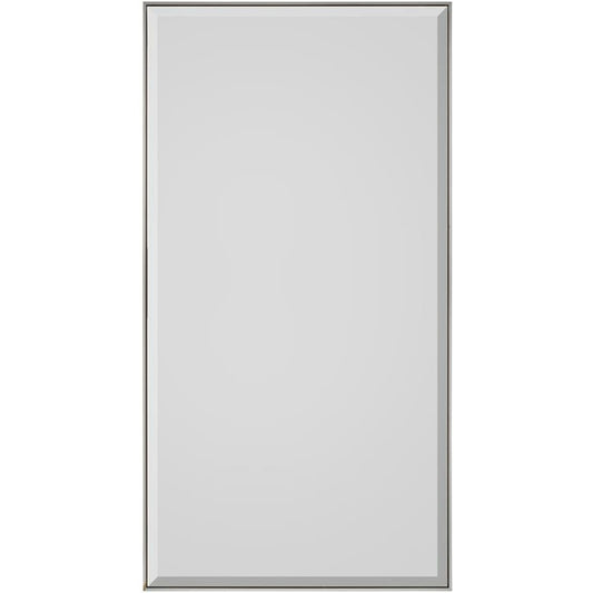 Silver Floater Frame with Bevel Mirror by John-Richard in silver. Made from unique in a modern style.