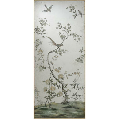 Roku Mirror Panels (Set of Two) by John-Richard in gold. Made from unique in a eclectic & global style.