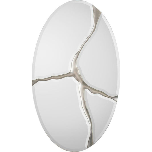 Lucca Mirror by John-Richard. Made from unique in a transitional style.