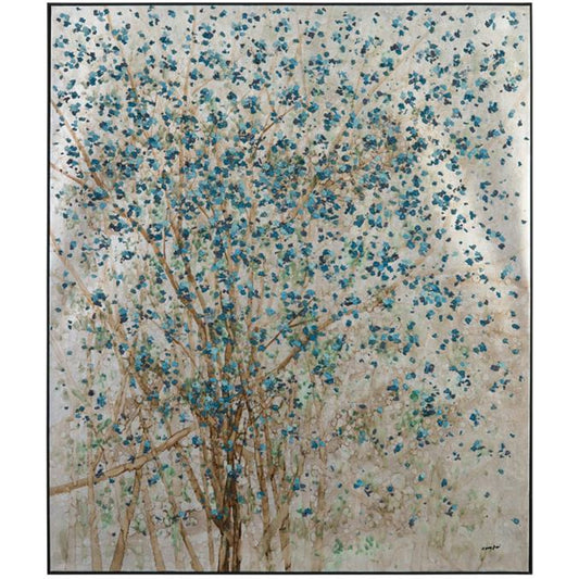 Teng Fei's Silvered Dogwood by John-Richard in black, silver. Made from wood in a modern style.