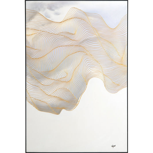 Alger's Ascent by John-Richard in multi. Made from canvas, fir wood in a modern style.