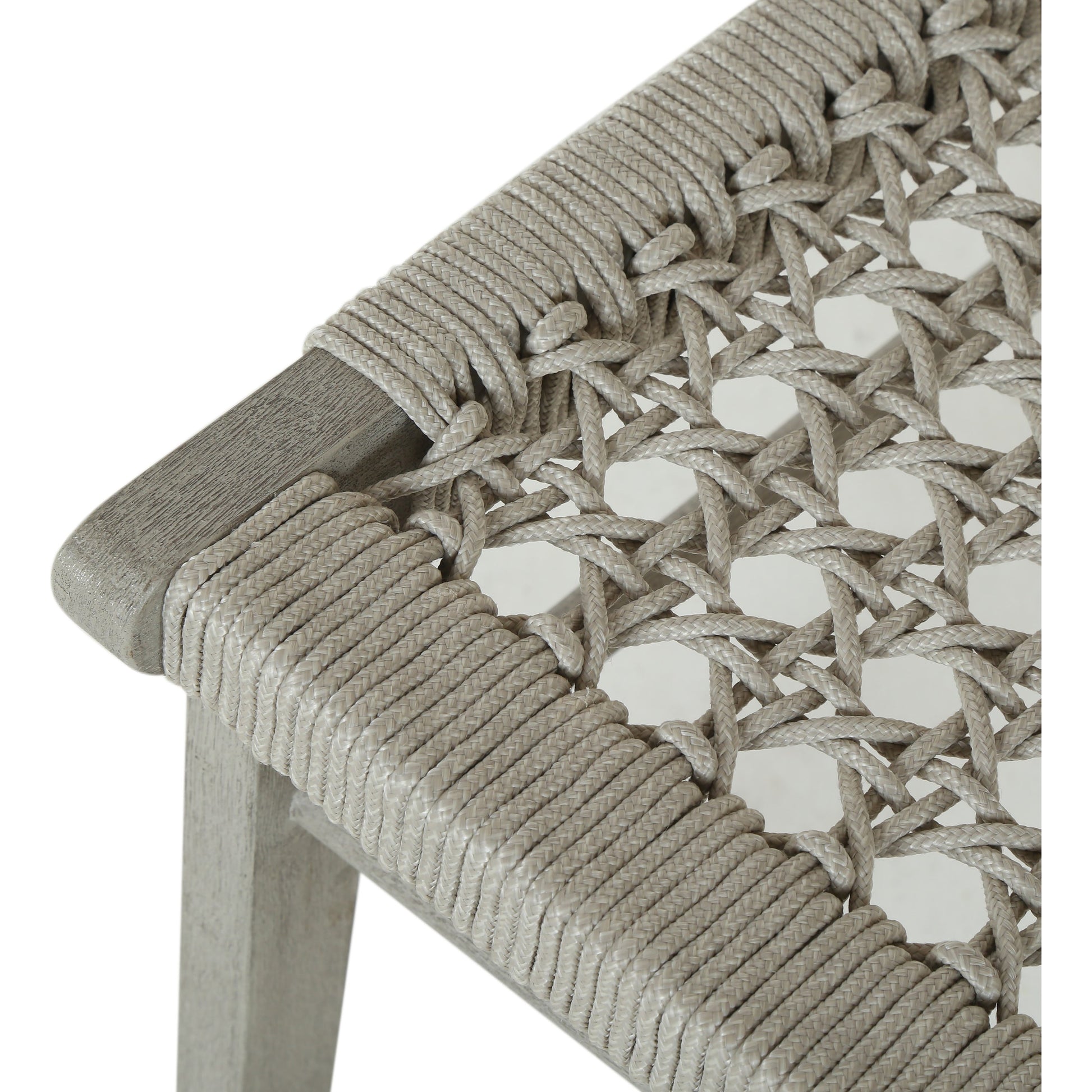 Delmar Outdoor Dining Chair by Four Hands. Made from solid fsc®-certified teak, 100% polypropylene in a cottage & farmhouse style.