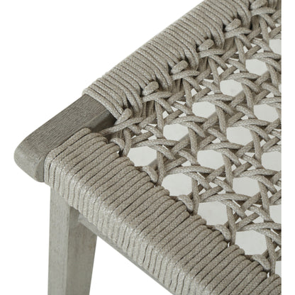 Delmar Outdoor Dining Chair by Four Hands. Made from solid fsc®-certified teak, 100% polypropylene in a cottage & farmhouse style.