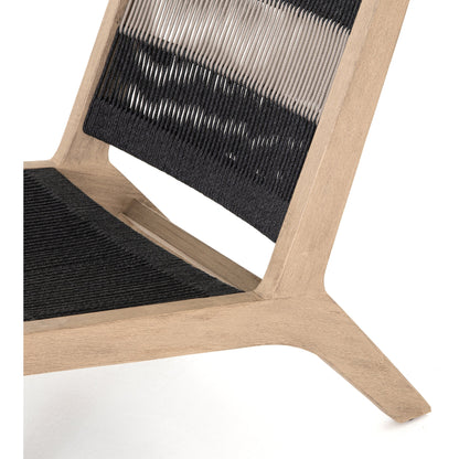 Julian Outdoor Chair by Four Hands. Made from 100% olefin, solid fsc®-certified teak, 100% polypropylene in a modern style.