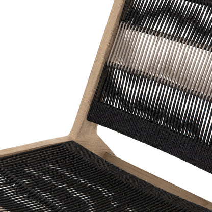 Julian Outdoor Chair by Four Hands. Made from 100% olefin, solid fsc®-certified teak, 100% polypropylene in a modern style.