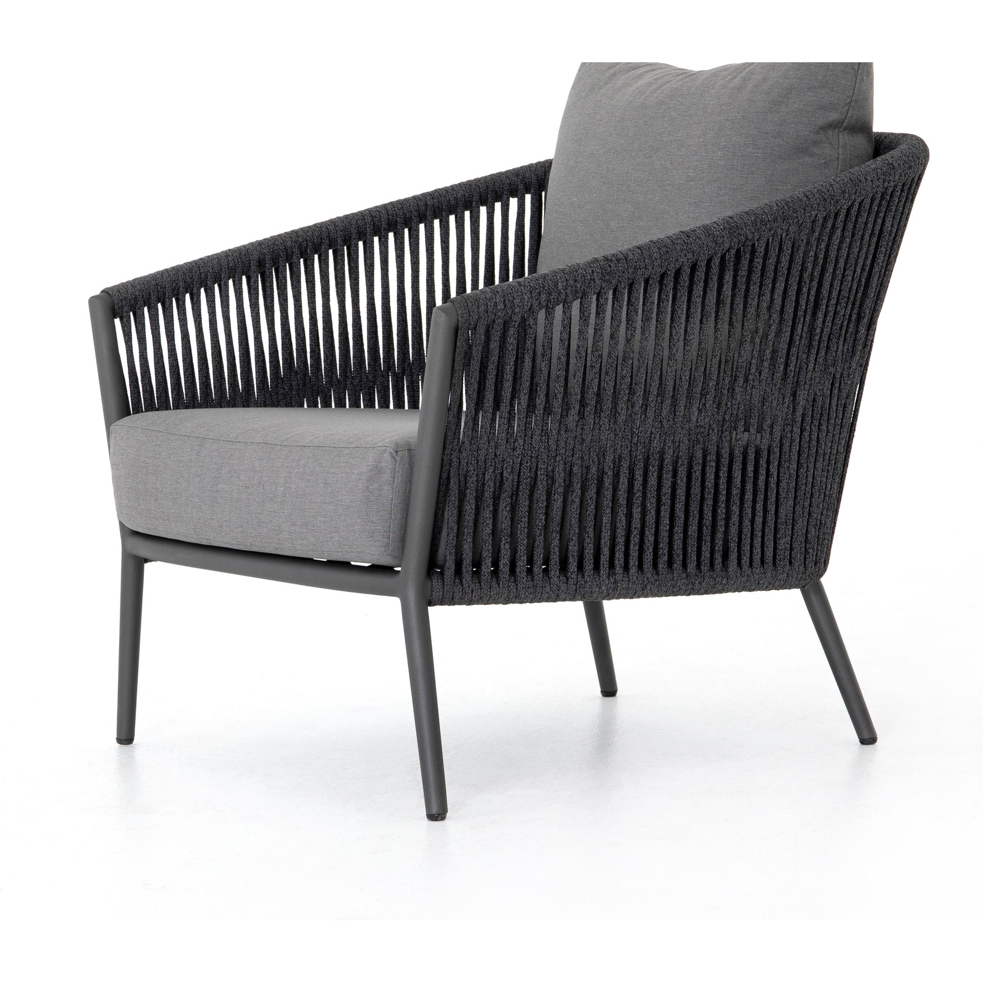 Porto Outdoor Chair by Four Hands. Made from 100% olefin, aluminum, 100% polypropylene in a modern style.