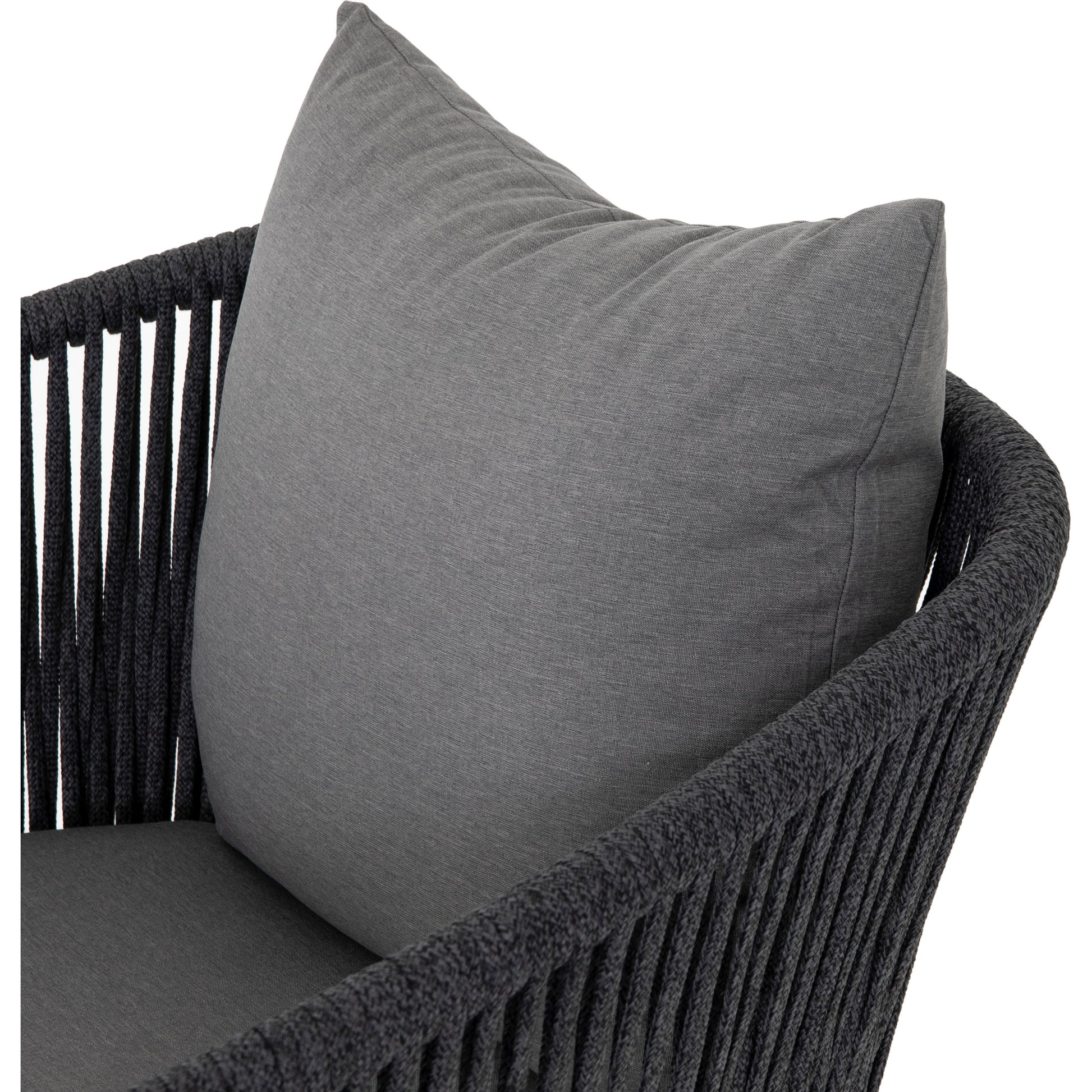 Porto Outdoor Chair by Four Hands. Made from 100% olefin, aluminum, 100% polypropylene in a modern style.