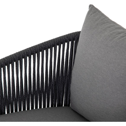 Porto Outdoor Chair by Four Hands. Made from 100% olefin, aluminum, 100% polypropylene in a modern style.